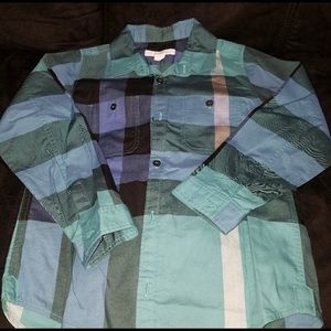 Boy Burberry shirt